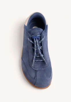 ZAPATILLAS BAREFOOT AZUL PIEL SERRAJE