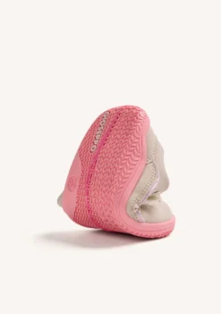 ZAPATILLAS BAREFOOT BEIGE Y ROSA