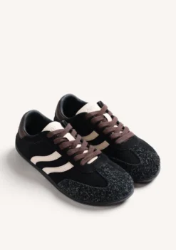 ZAPATILLAS BAREFOOT NEGRO PIEL
