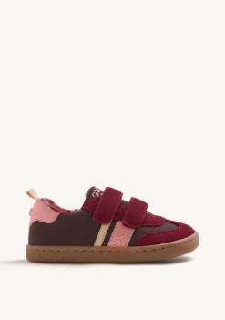 ZAPATILLAS BAREFOOT PIEL BURDEOS