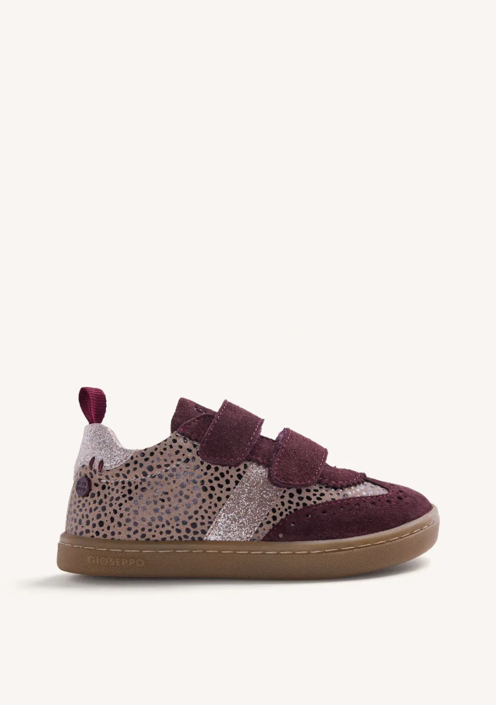 ZAPATILLAS BAREFOOT PIEL BURDEOS ESTAMPADO ANIMAL