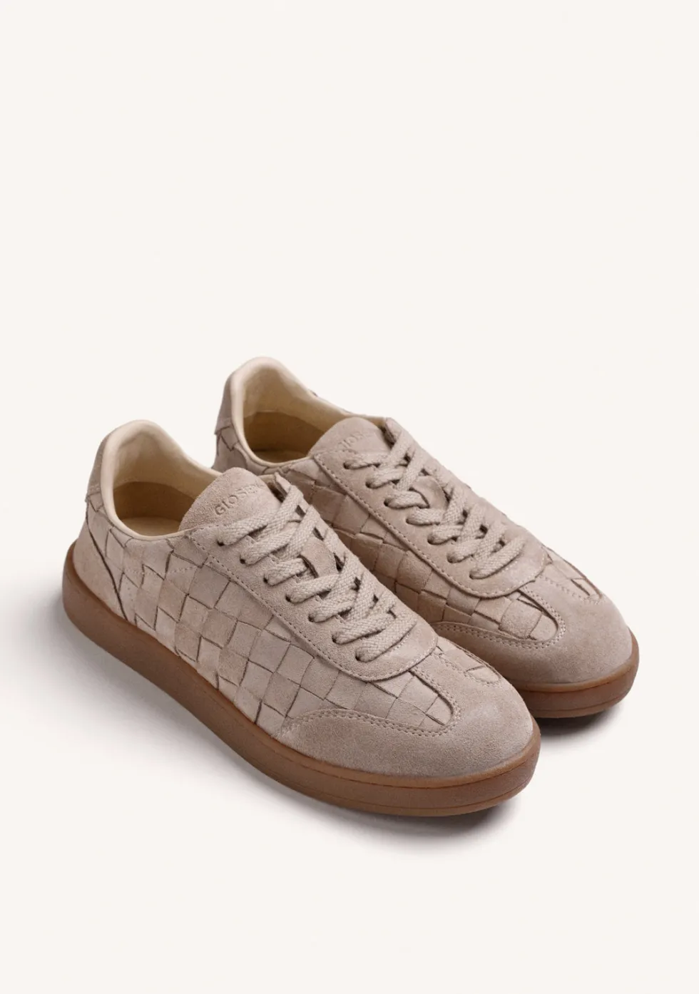 ZAPATILLAS BEIGE PIEL TRENZADA