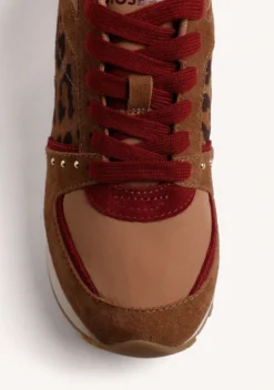 ZAPATILLAS ESTAMPADO ANIMAL PIEL CUÑA
