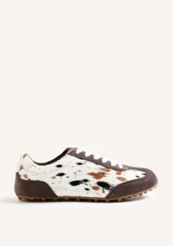 ZAPATILLAS ESTAMPADO ANIMAL PIEL Y NYLON