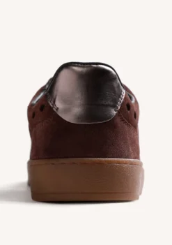 ZAPATILLAS MARRÓN PIEL BRILLO