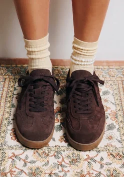 ZAPATILLAS MARRÓN PIEL TRENZADA