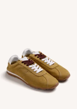 ZAPATILLAS MOSTAZA PIEL