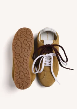 ZAPATILLAS MOSTAZA PIEL