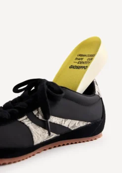 ZAPATILLAS NEGRO PIEL