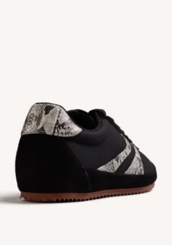 ZAPATILLAS NEGRO PIEL
