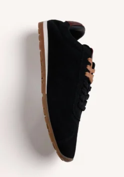 ZAPATILLAS NEGRO PIEL