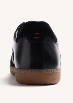 ZAPATILLAS NEGRO PIEL