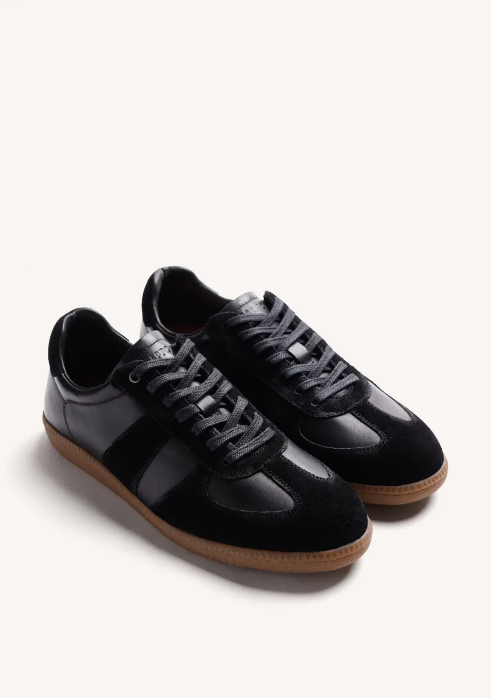 ZAPATILLAS NEGRO PIEL