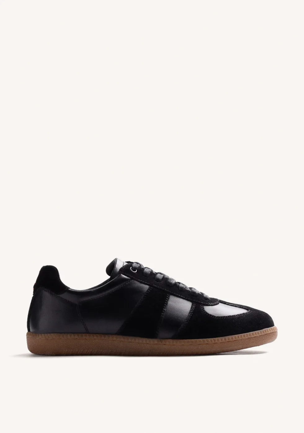 ZAPATILLAS NEGRO PIEL