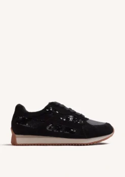 ZAPATILLAS NEGRO PIEL BRILLO