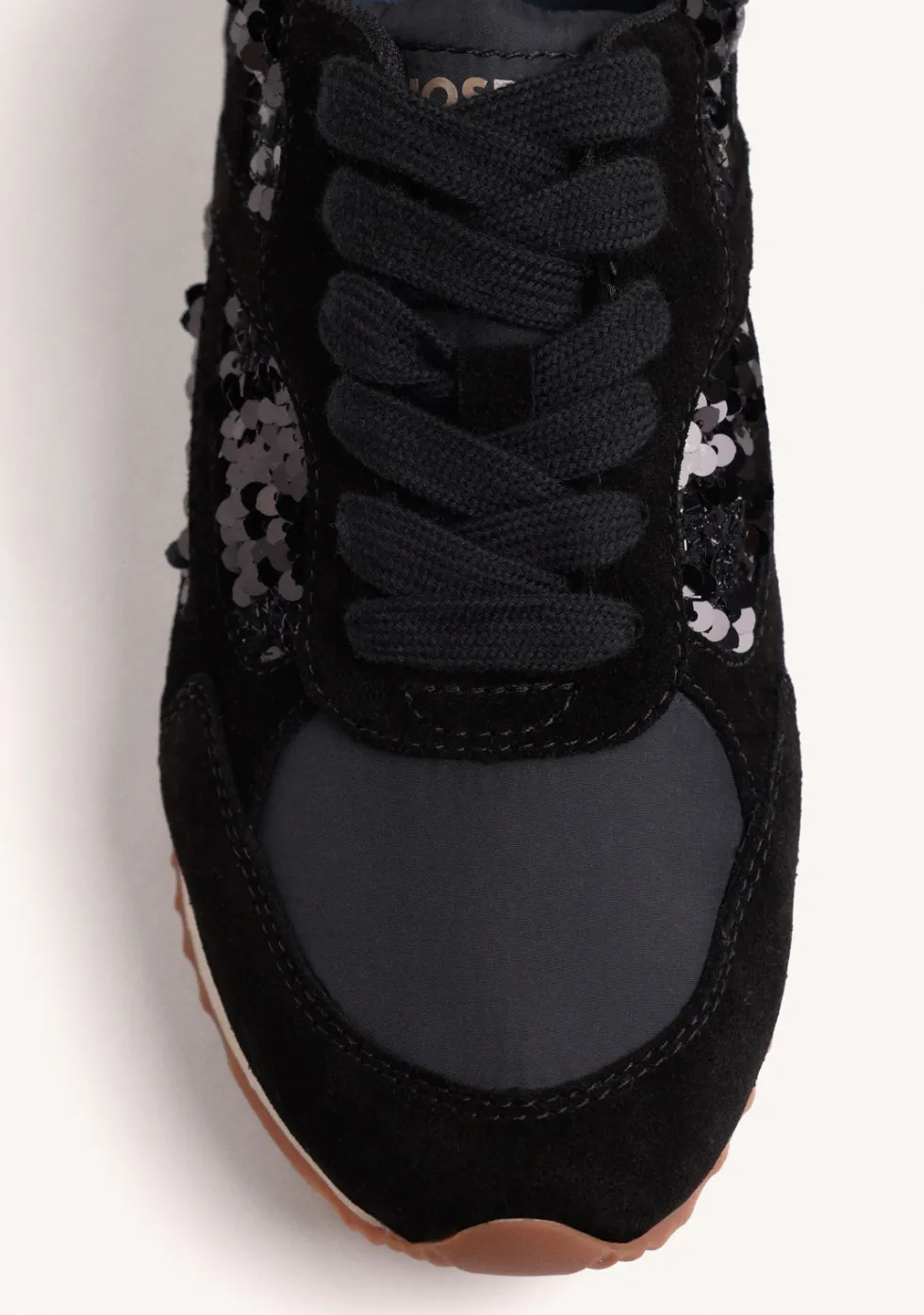 ZAPATILLAS NEGRO PIEL BRILLO