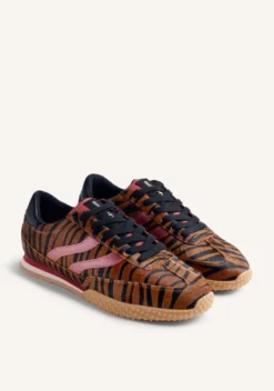 ZAPATILLAS PIEL ESTAMPADO ANIMAL HALSTAD