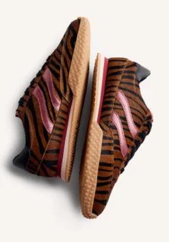 ZAPATILLAS PIEL ESTAMPADO ANIMAL HALSTAD