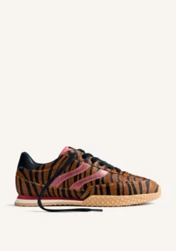 ZAPATILLAS PIEL ESTAMPADO ANIMAL HALSTAD