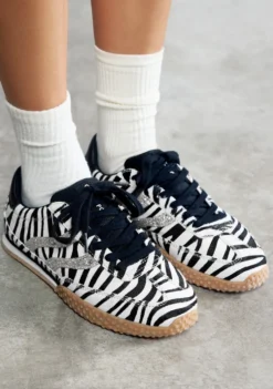 ZAPATILLAS PIEL ESTAMPADO ANIMAL HALSTAD