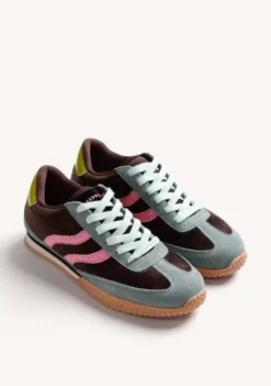 ZAPATILLAS PIEL Y TERCIOPELO