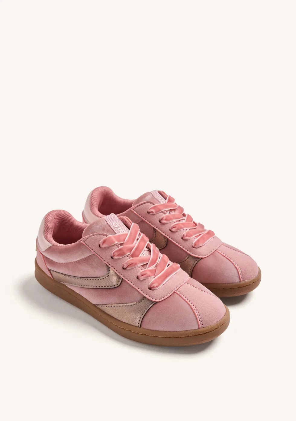 ZAPATILLAS TERCIOPELO ROSA