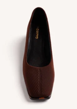 ZAPATOS DE TACÓN MARRONES