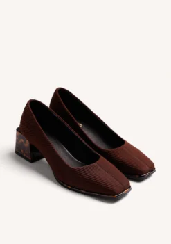 ZAPATOS DE TACÓN MARRONES