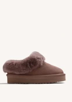ZUECOS TAUPE PIEL